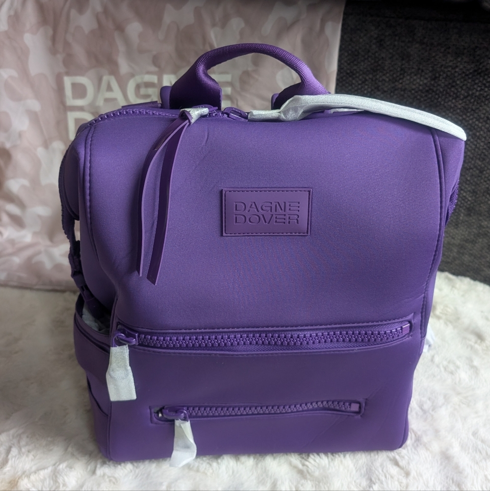NWT Dagne Dover Indi Diaper Backpack in Ube, Medium